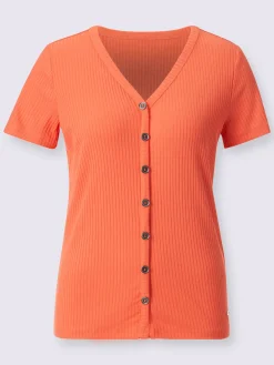 T-shirt à manches courtes qualité viscose extensible souple