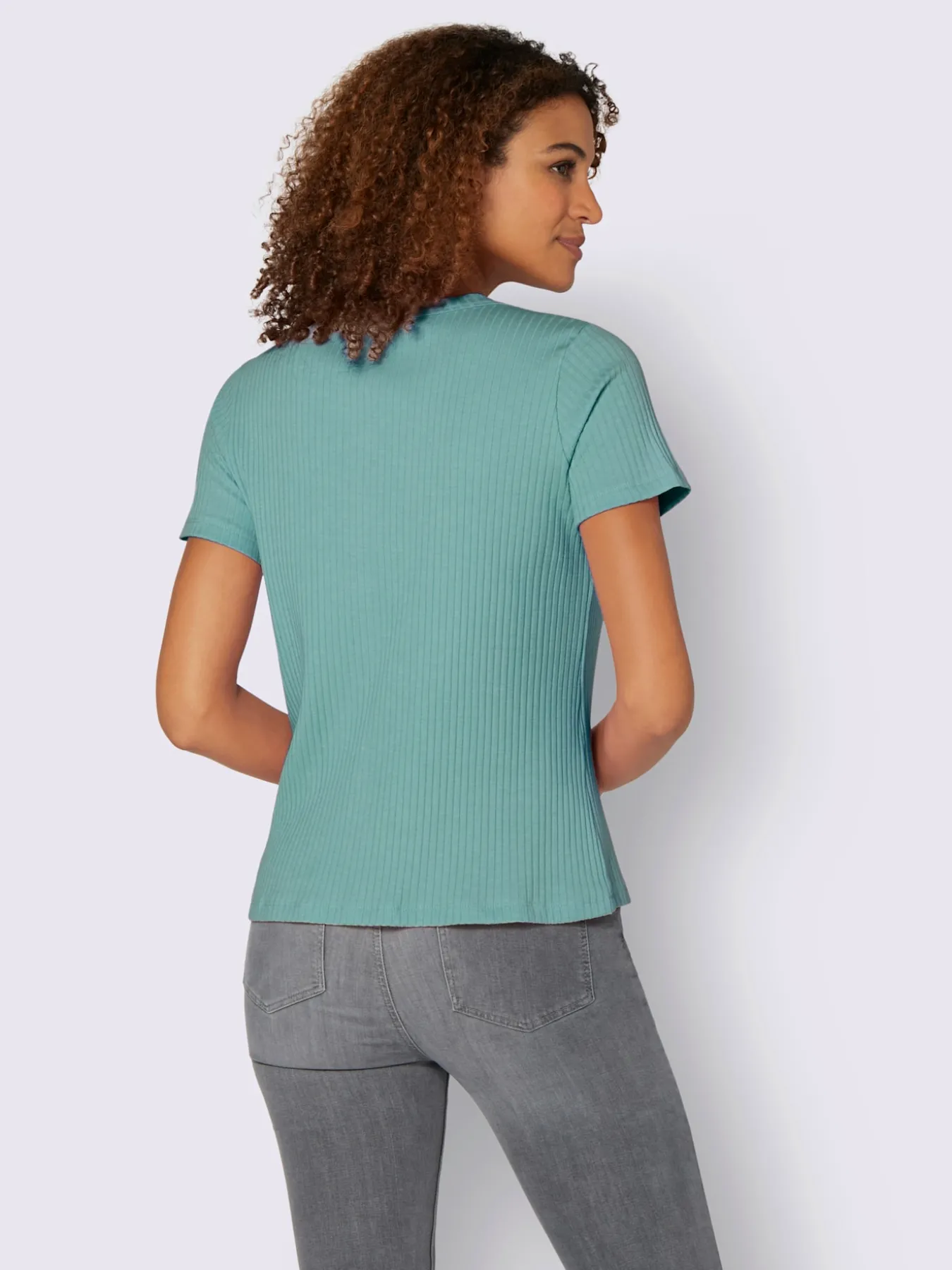 T-shirt à manches courtes qualité viscose extensible souple