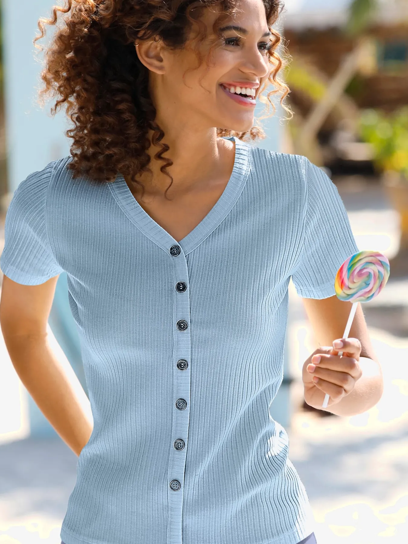 T-shirt à manches courtes qualité viscose extensible souple