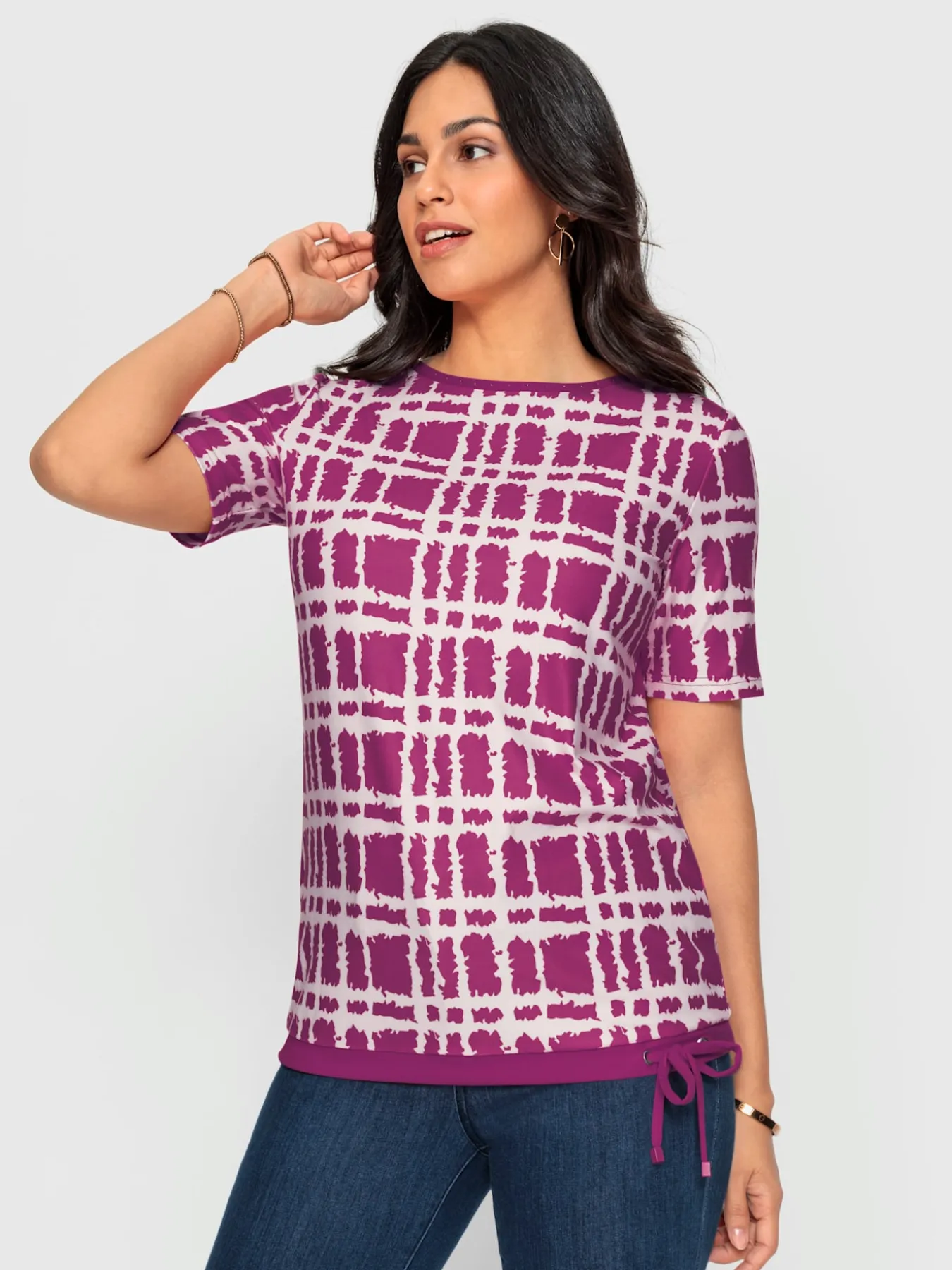 T-shirt à manches courtes superbe qualité douce et fluide