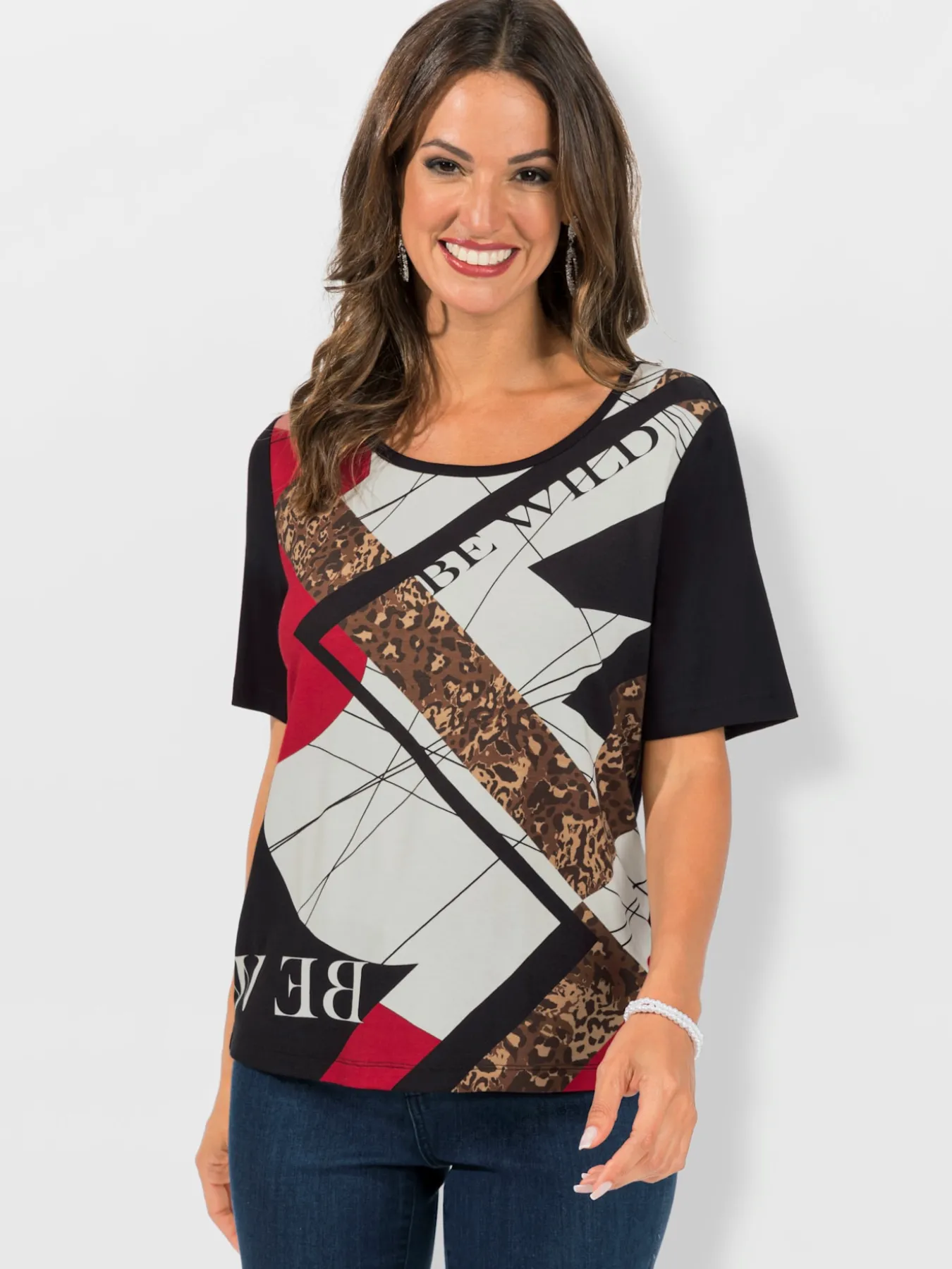 T-shirt à manches courtes viscose