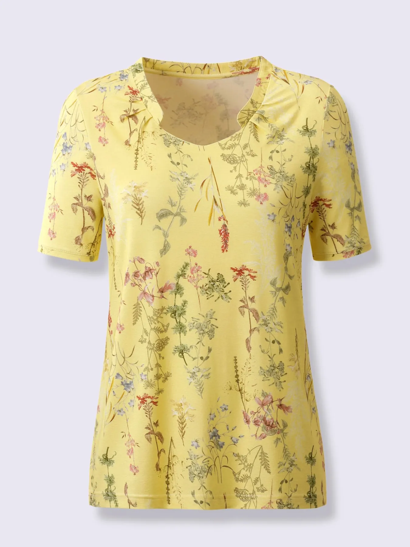 T-shirt à manches courtes viscose douce et fluide