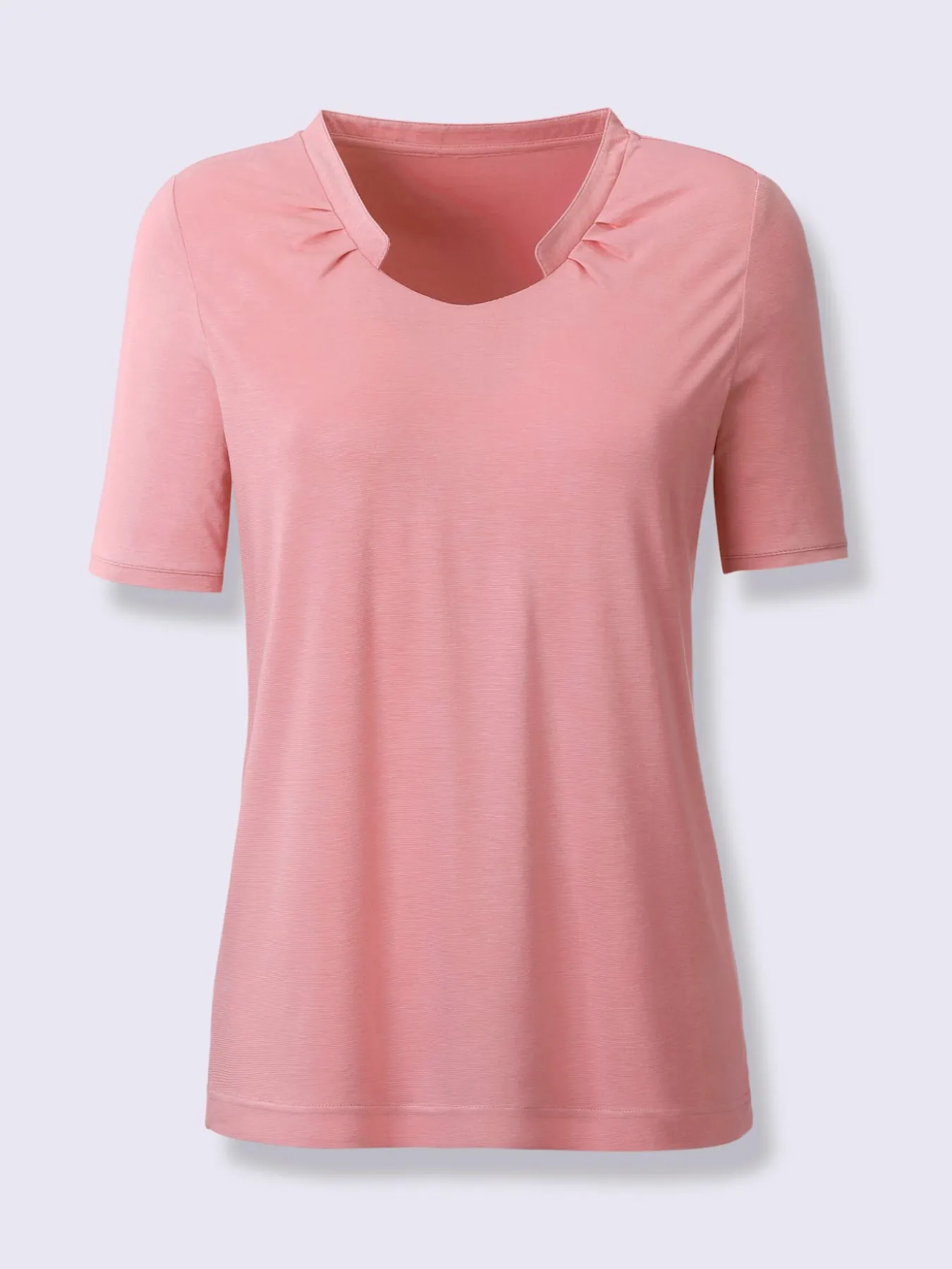 T-shirt à manches courtes viscose douce et fluide