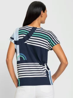 T-shirt à manches courtes viscose douce et fluide