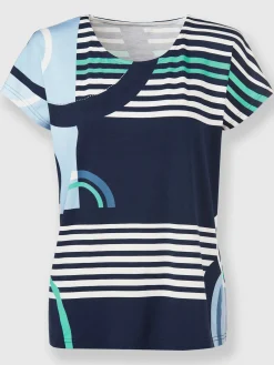 T-shirt à manches courtes viscose douce et fluide