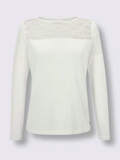 T-shirt à manches longues 96% lyocell (tencel)