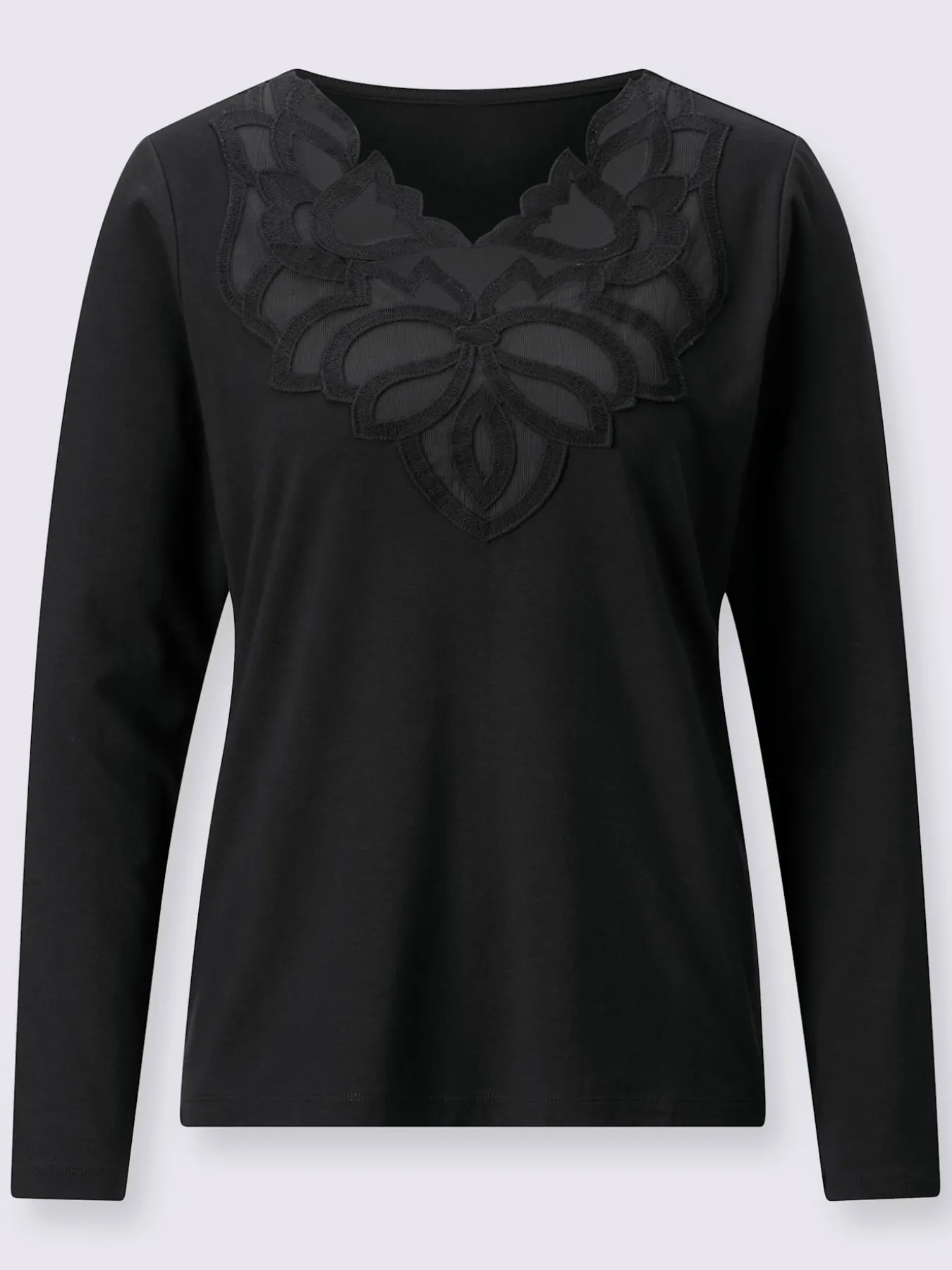T-shirt à manches longues 48% modal