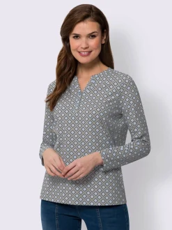 T-shirt à manches longues 100% coton