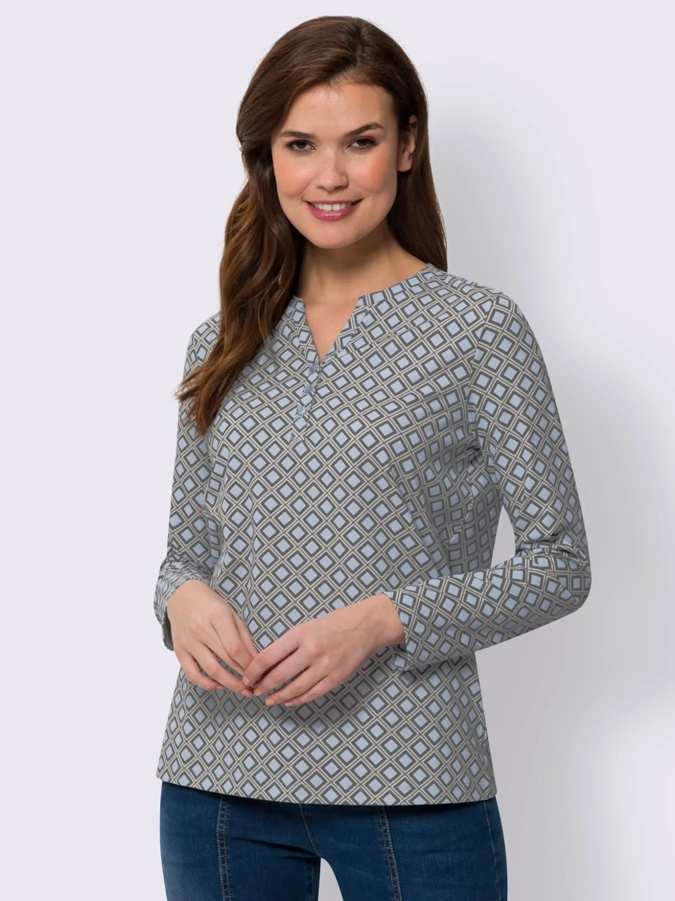 T-shirt à manches longues 100% coton