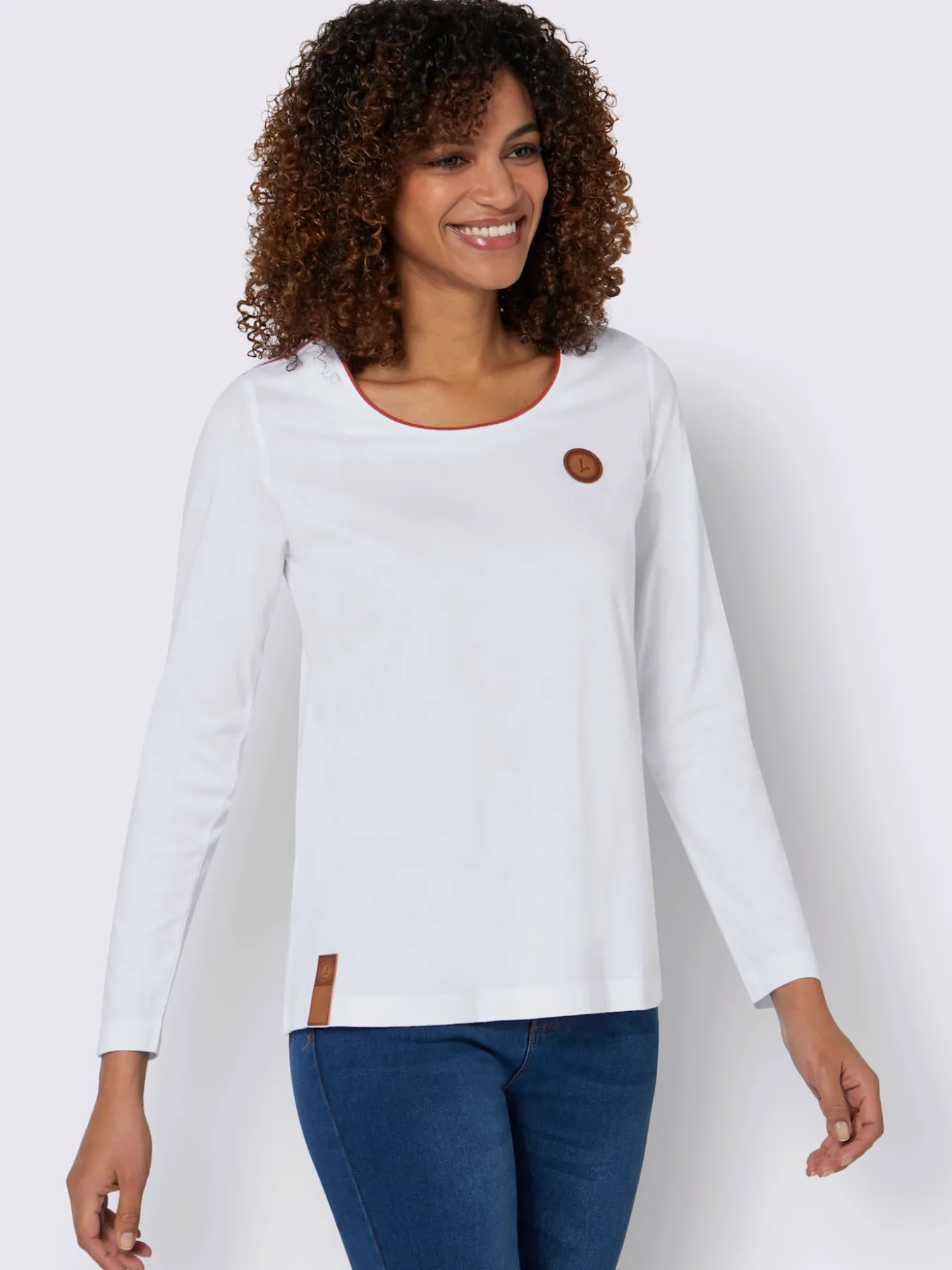 T-shirt à manches longues 50% coton