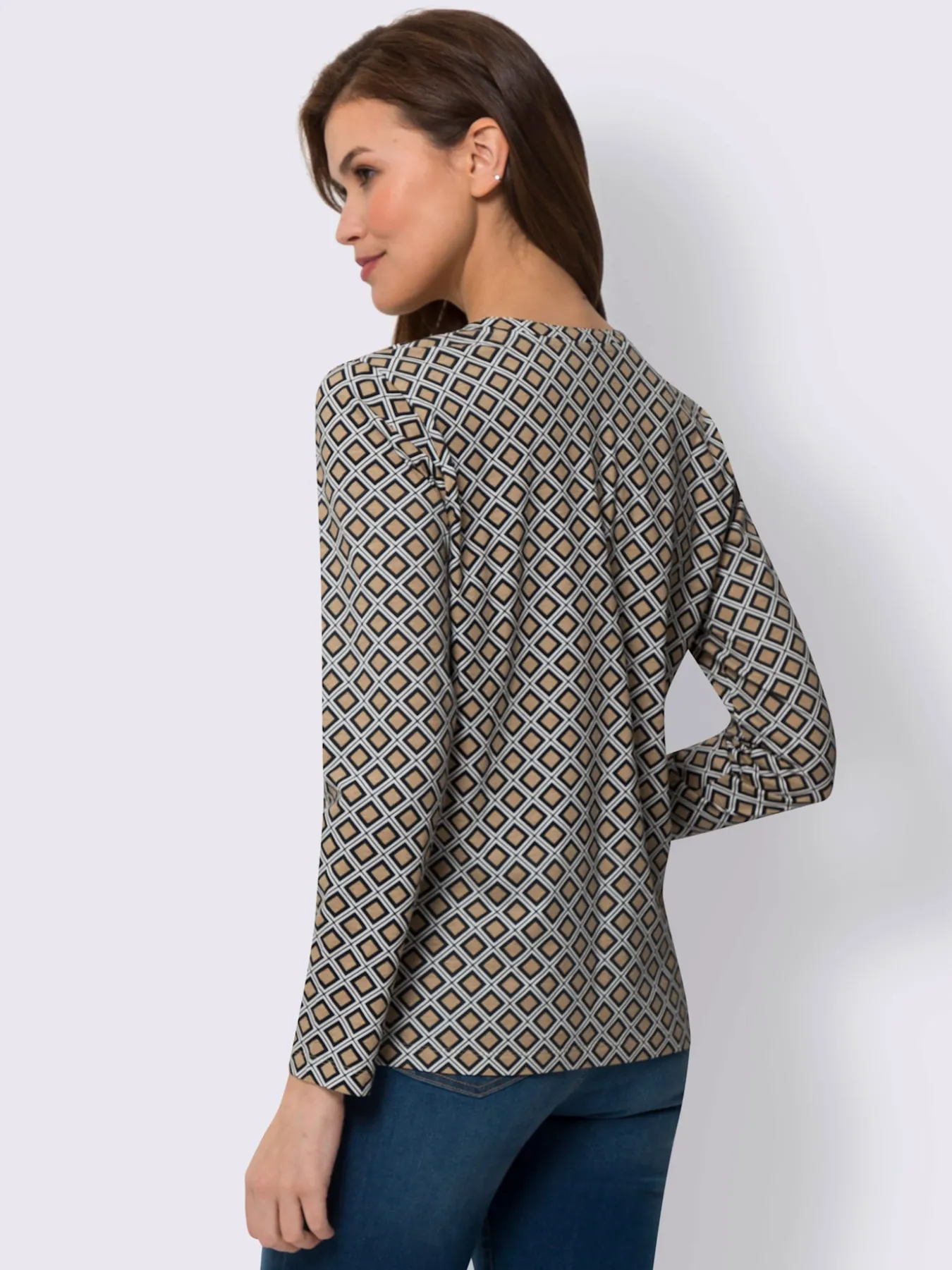 T-shirt à manches longues 100% coton