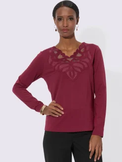 T-shirt à manches longues 48% modal