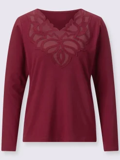 T-shirt à manches longues 48% modal