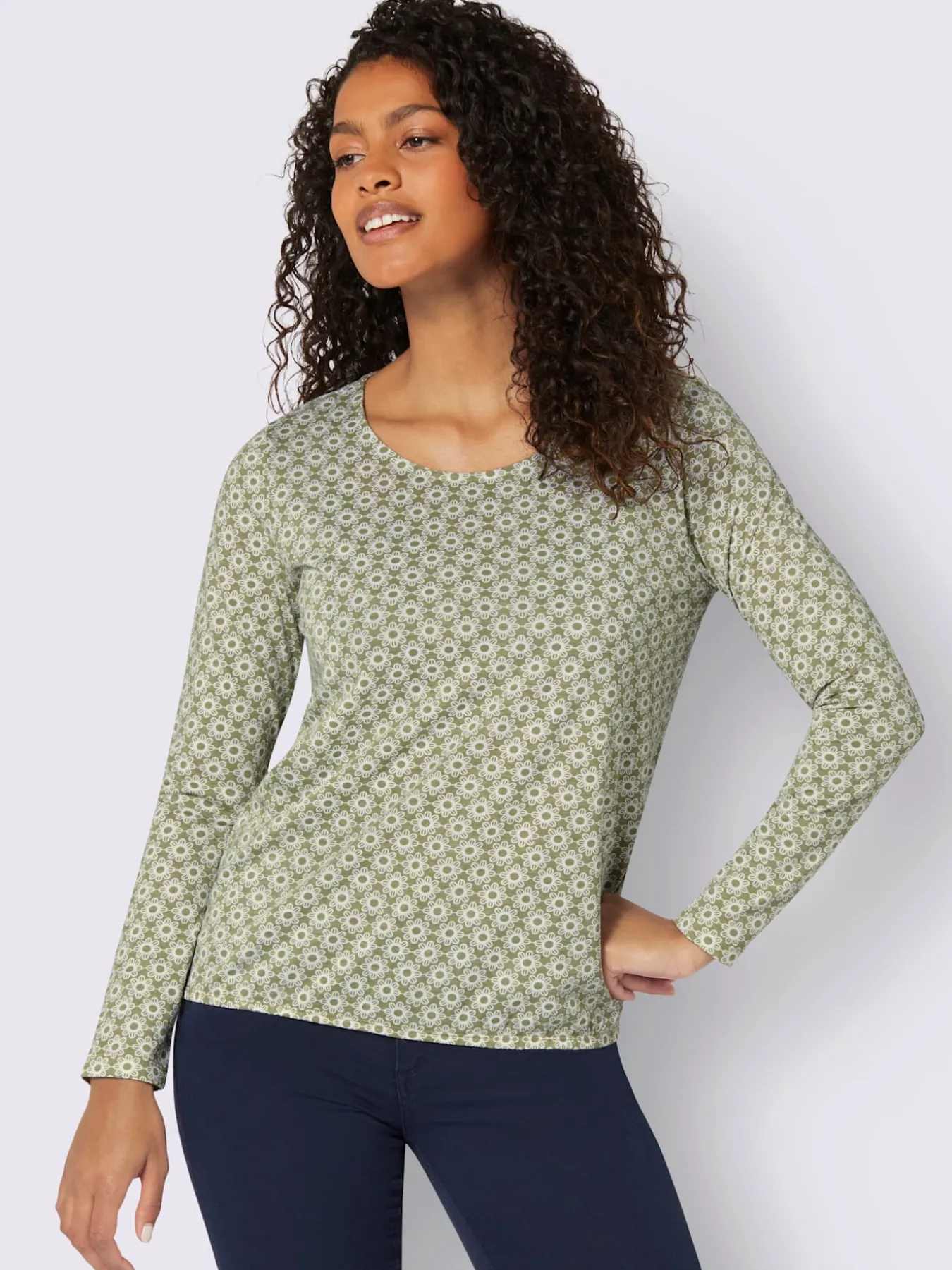 T-shirt à manches longues 50% coton