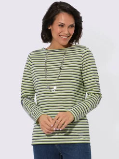 T-shirt à manches longues pur coton