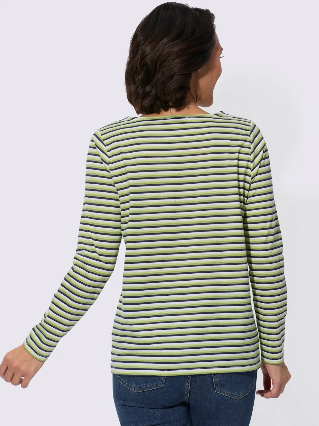 T-shirt à manches longues pur coton