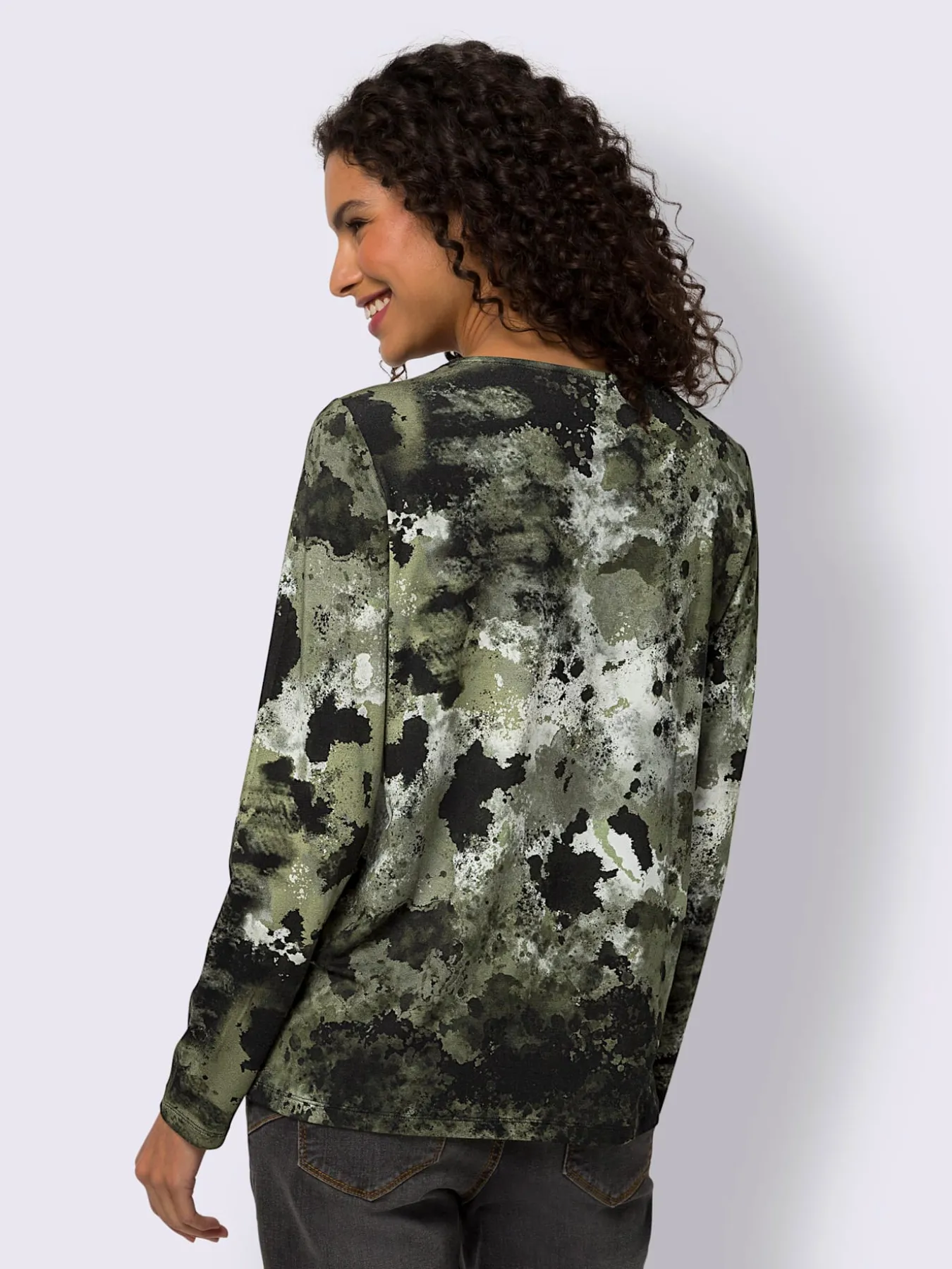 T-shirt à manches longues qualité viscose douce