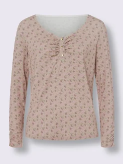 T-shirt à manches longues qualité viscose douce