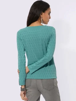 T-shirt à manches longues qualité viscose douce