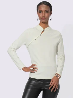 T-shirt à manches longues qualité coton doux sur la peau