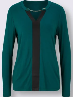 T-shirt à manches longues viscose