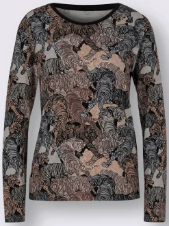 T-shirt à manches longues viscose