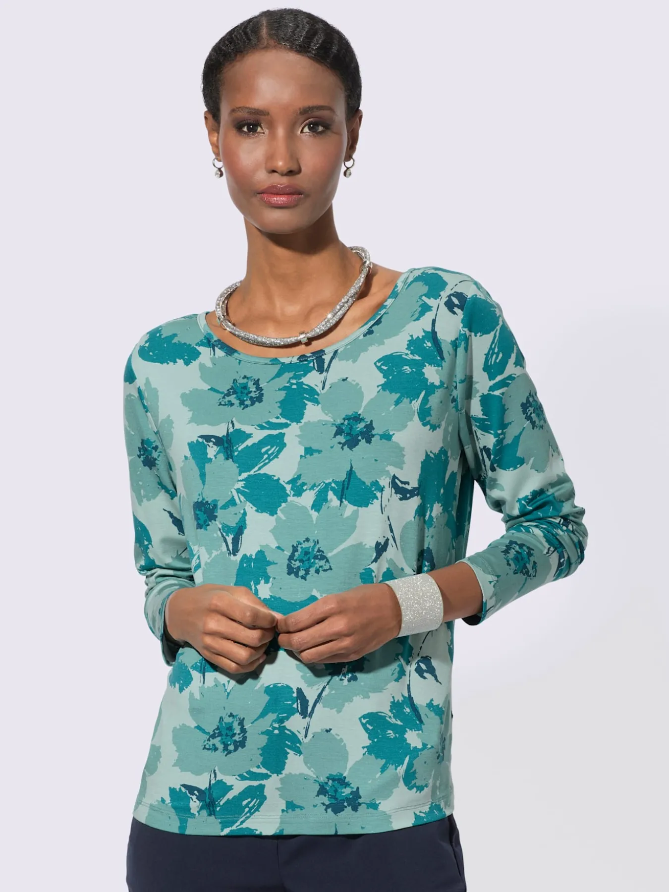 T-shirt à manches longues viscose
