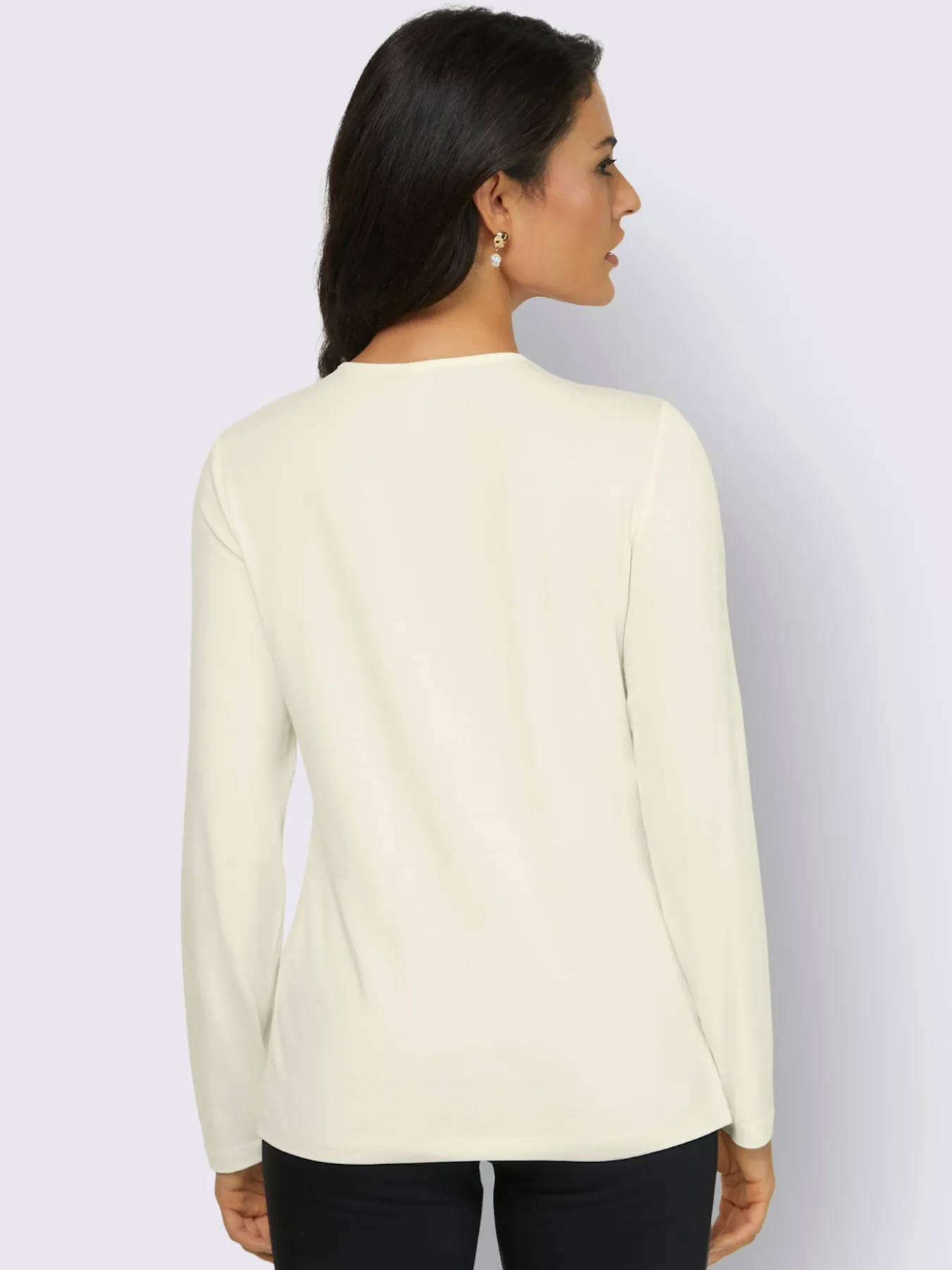 T-shirt à manches longues viscose