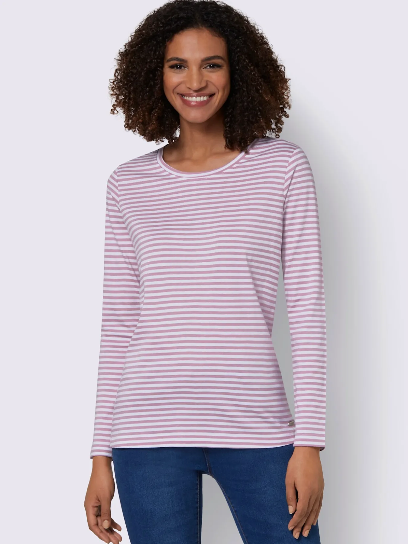 T-shirt à rayures 50% coton