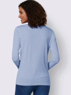 T-shirt à rayures 50% coton