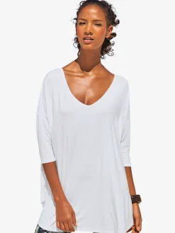 T-shirt ample look sportif décontracté