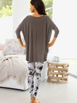 T-shirt ample look sportif décontracté