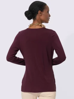 T-shirt cache-cœur 96% lyocell (tencel)