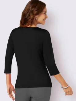 T-shirt cache-cœur tactel