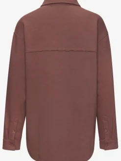 T-shirt chemise aux coloris unis