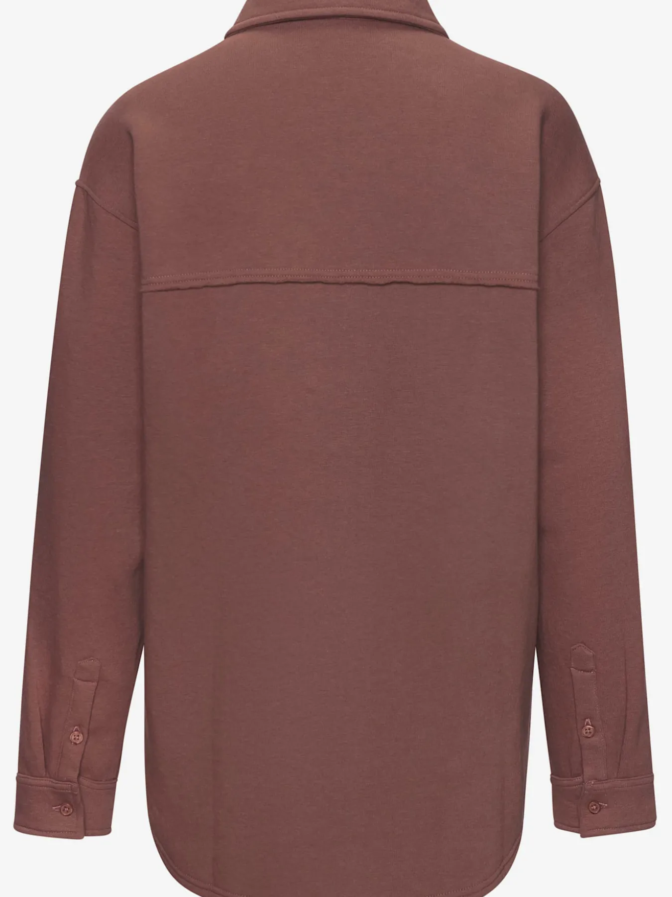 T-shirt chemise aux coloris unis