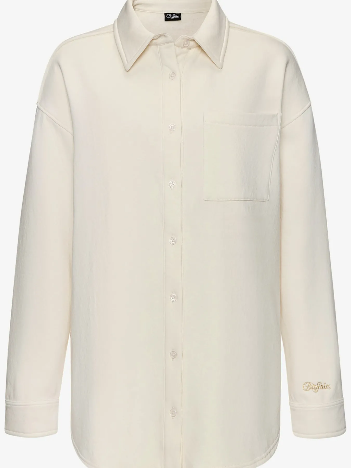 T-shirt chemise aux coloris unis