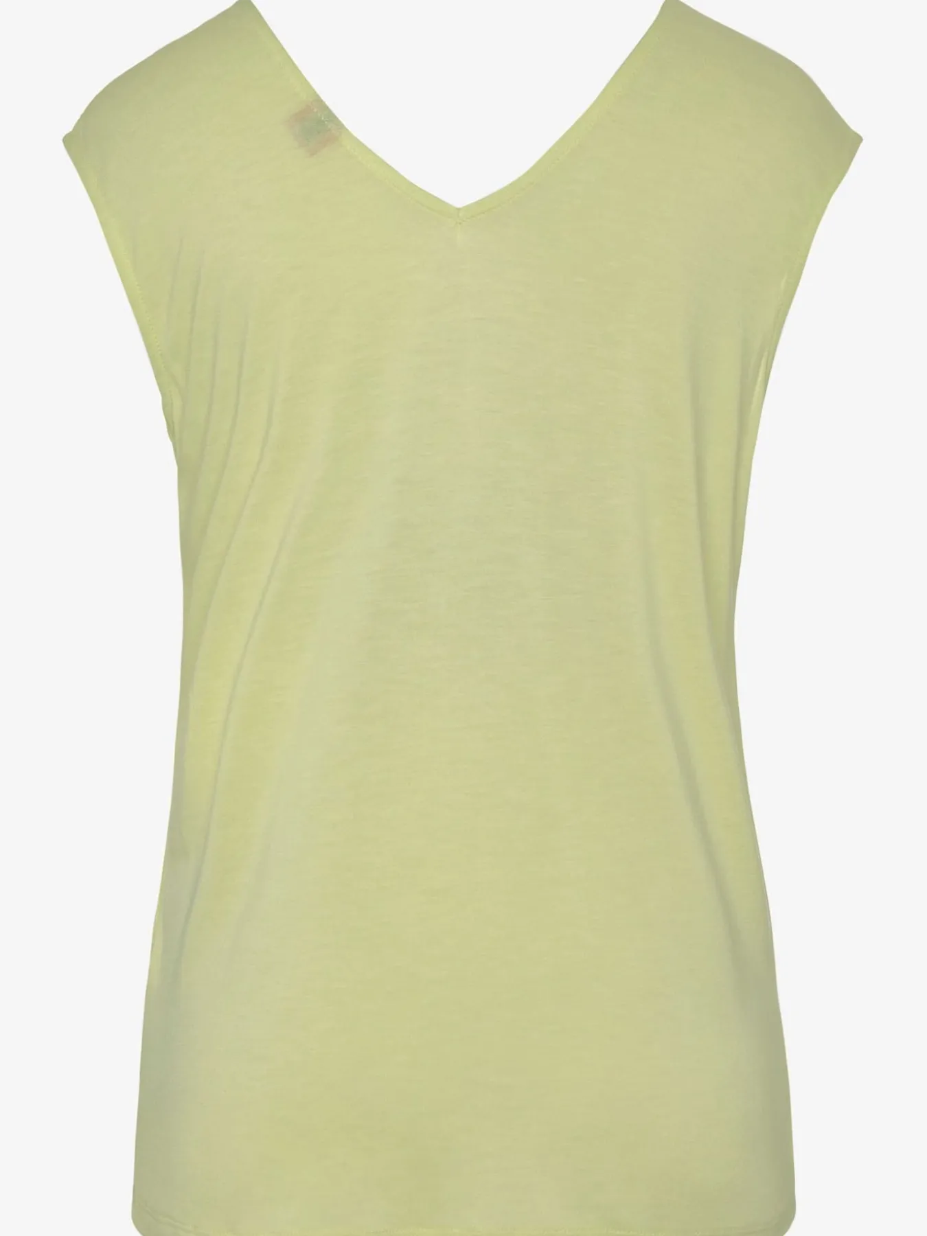 T-shirt col v avec cordons