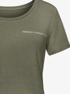 T-shirt de nuit à encolure ronde
