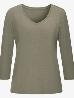 T-shirt de nuit à manches 3/4