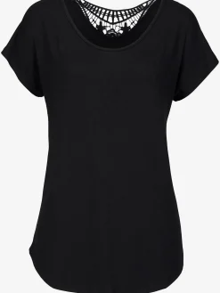 T-shirt de plage encolure ronde