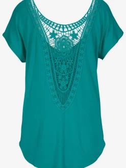 T-shirt de plage encolure ronde