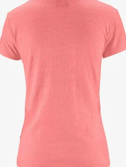 T-shirt de plage imprimé devant sur le côté pour un look vintage tendance