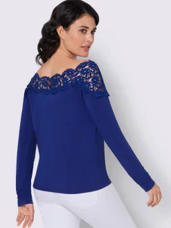 T-shirt en dentelle qualité modal