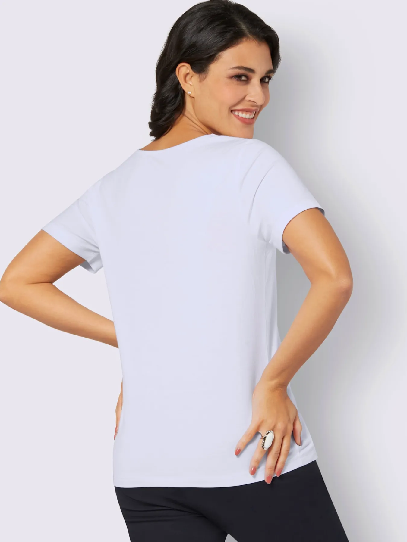 T-shirt en dentelle qualité lyocell estivale