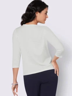 T-shirt en dentelle qualité lyocell