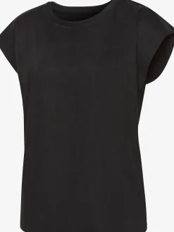 T-shirt en synthétique velours