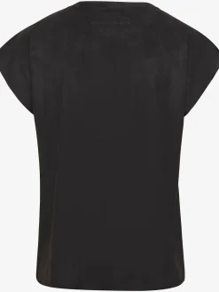 T-shirt en synthétique velours