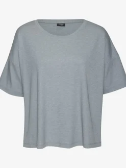 T-shirt en tricot côtelé