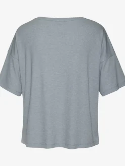 T-shirt en tricot côtelé